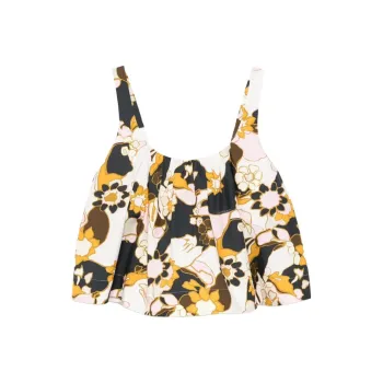 Zimmermann Maxine Cropped Top
