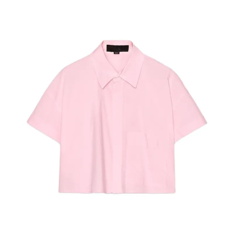 ZARA Shirt Women's Light Pink Red-0