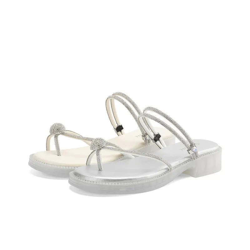 DAPHNE PVC Polyvinyl Chloride Slide Slippers Women's-5