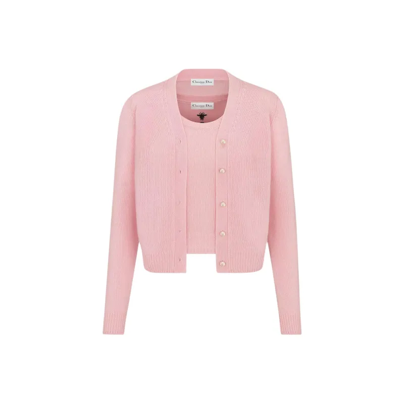 DIOR Cashmere Sweater Women's Pink-0