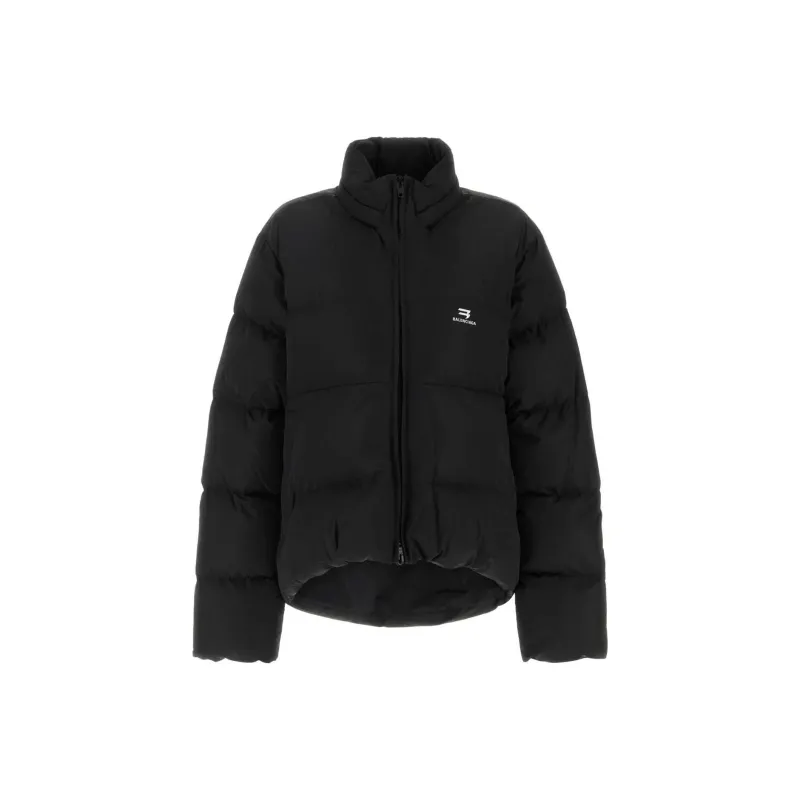 Balenciaga Zip Up Long Sleeved Down Jacket-0