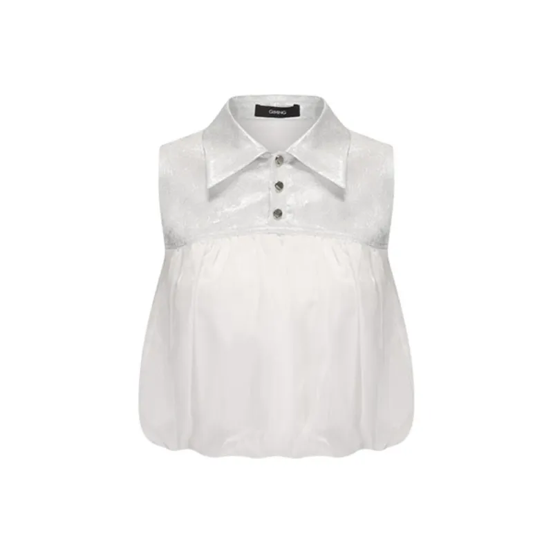 GIMING Shirt Women's Silver/White-0