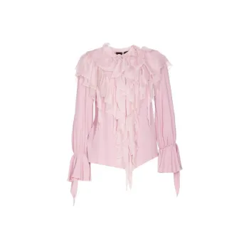 PINKO Ruffled Detailed Blouse