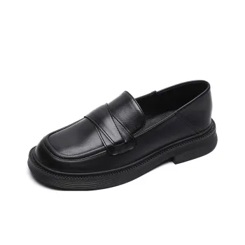 Lan Miao Loafers Women's Apricot