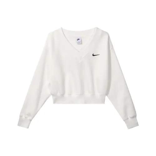 Nike Sportswear Phoenix Fleece Sweatshirt Women's Sail White
