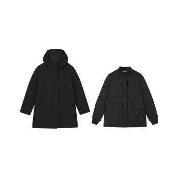 FILA Jacket Women's 2 Pack Jet Black