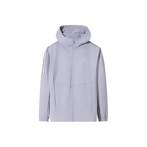 Anta Variety Training Collection Jackets Coats Women's Purple Smoke