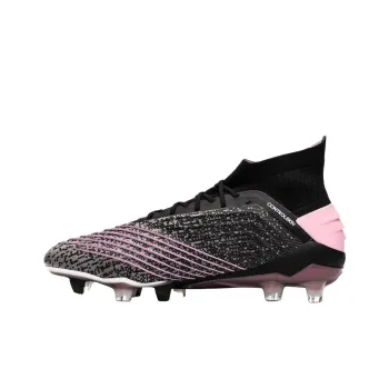 Adidas Predator 19.1 FG Rubber Long Studs Anti Slip Wear Resistant Soccer Shoes Women's Black