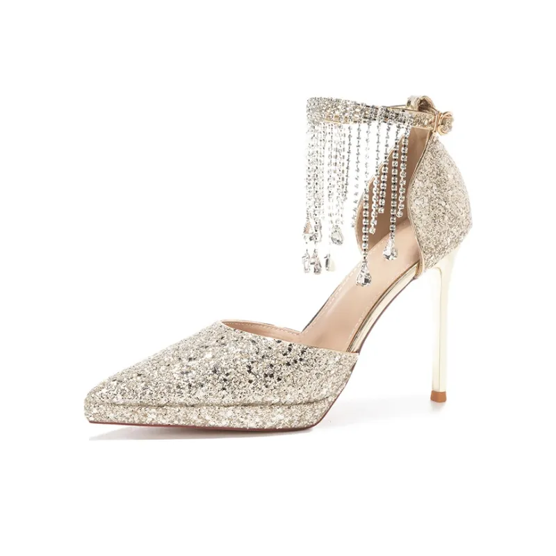 MADALLO Slim Heel High Heels Women's-4