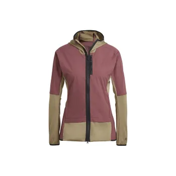 Adidas Five Ten Flooce Wind Jacket Jackets Coats Women's Burgundy Red