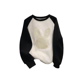 Cypress House Sweatshirt Women's Gray White & Black