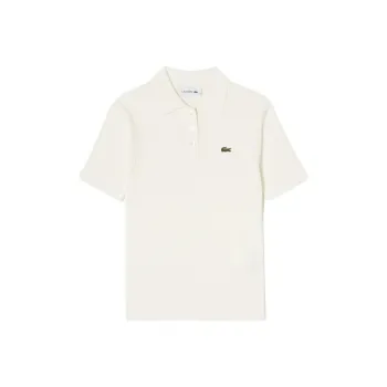 LACOSTE Polo Shirt Women's White