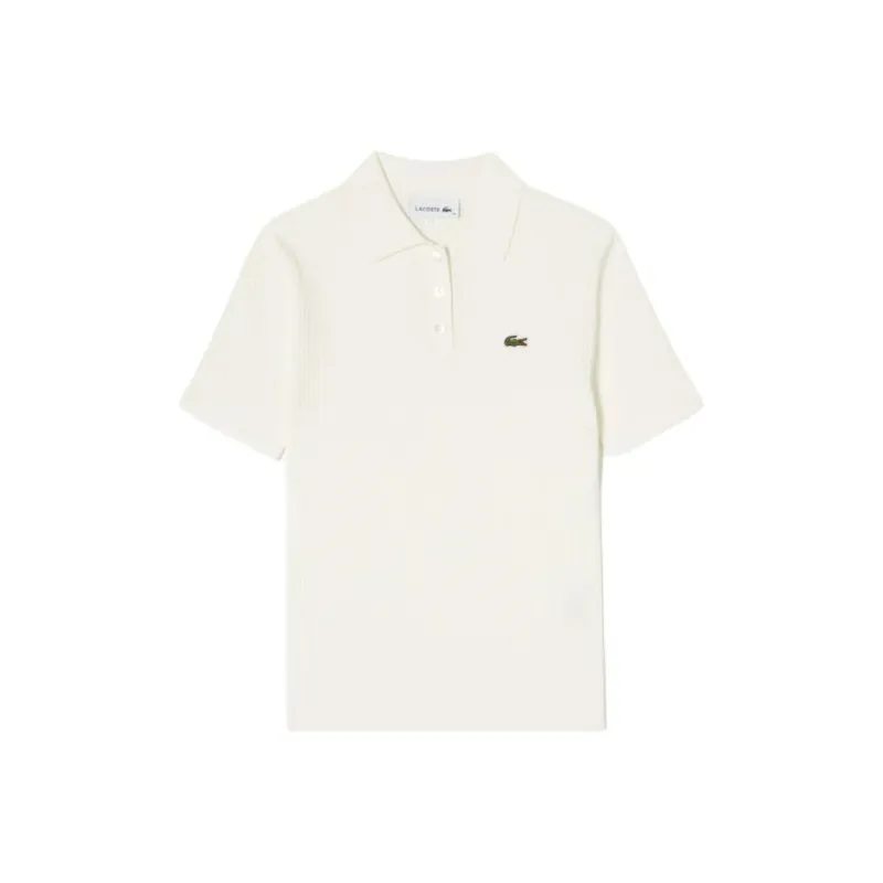 LACOSTE Polo Shirt Women's White-0