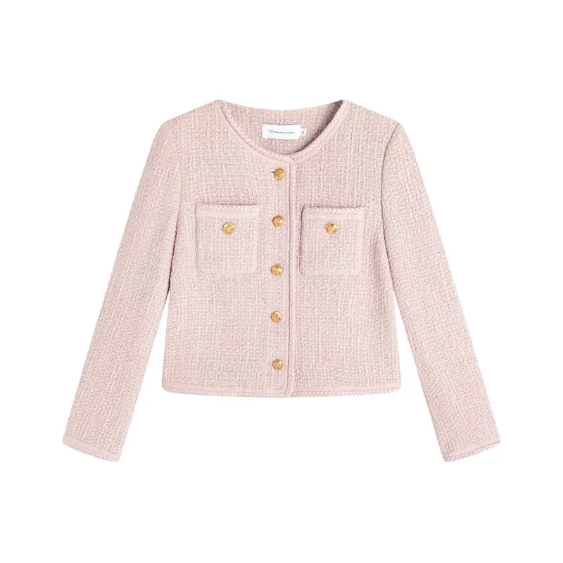 Famanxuan Jacket Women's Mist Pink-0