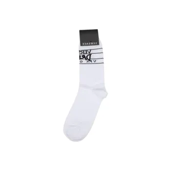 FANSIZHE Mid Calf Socks Women's 1 Pack White