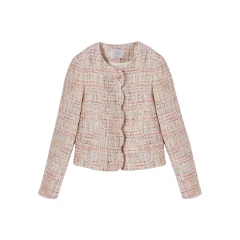 XIANGYING Jackets & Coats Women's Pink