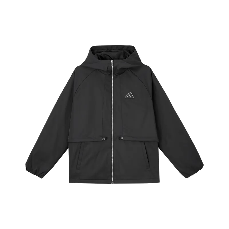 Adidas Jackets Coats Women's Black/Metallic Silver-0