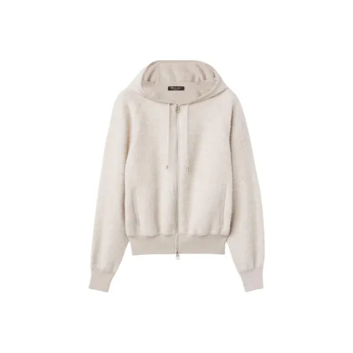 Loro Piana Fuji Bomber Jackets Coats Women's Gray