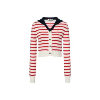 MIU MIU SS24 Knitwear Women's Ecru