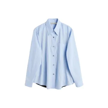 OUR LEGACY Contrast Striped Cotton Shirt