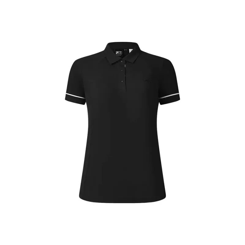 FILA Golf Series Polo Shirts Women's Black-0