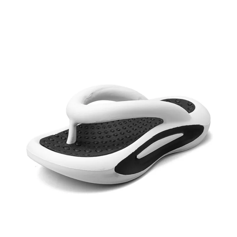 Hong Kong Meng Rubber Sole Abrasion Resistant Slip Resistant Flip Flops Unisex-7