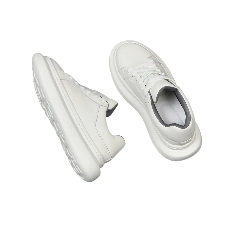 A Fairy Tale Of A Pair Of Shoes Abrasion Resistant Low Top Skateboard Shoes Men's White-2