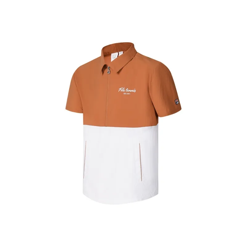 FILA Athletics Tennis Shirt Men's Pineapple Brown-2