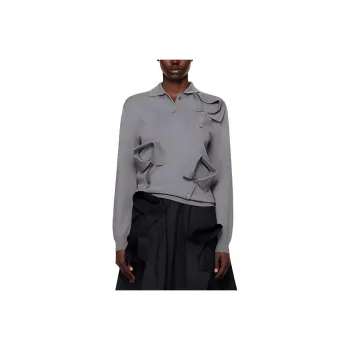 MOSCHINO Multi collars Polo Top