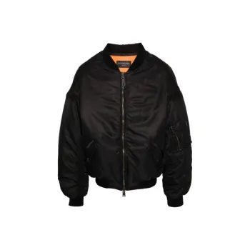 Balenciaga Jackets Coats Women's Black