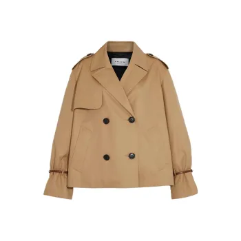 COACH SS23 Jackets Coats Women's Khaki