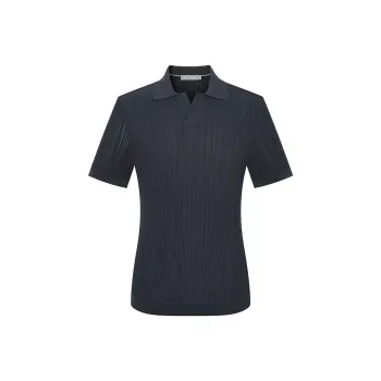 SAINT ANGELO Polo Shirt Unisex Volcanic Gray