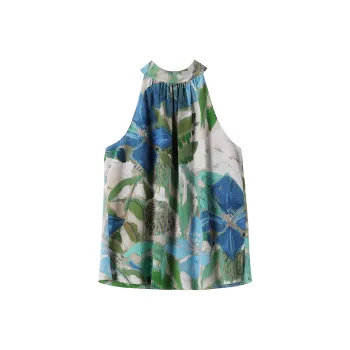 LILIXIUKE Camisole Women's Oil Paintings Print