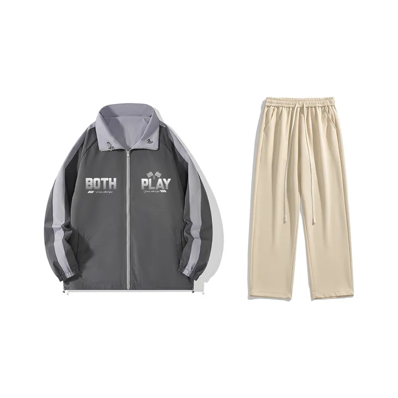 BOTH PLAY Casual Sportswear Unisex-23