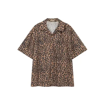 NO ONE ELSE Shirts Unisex Leopard Print