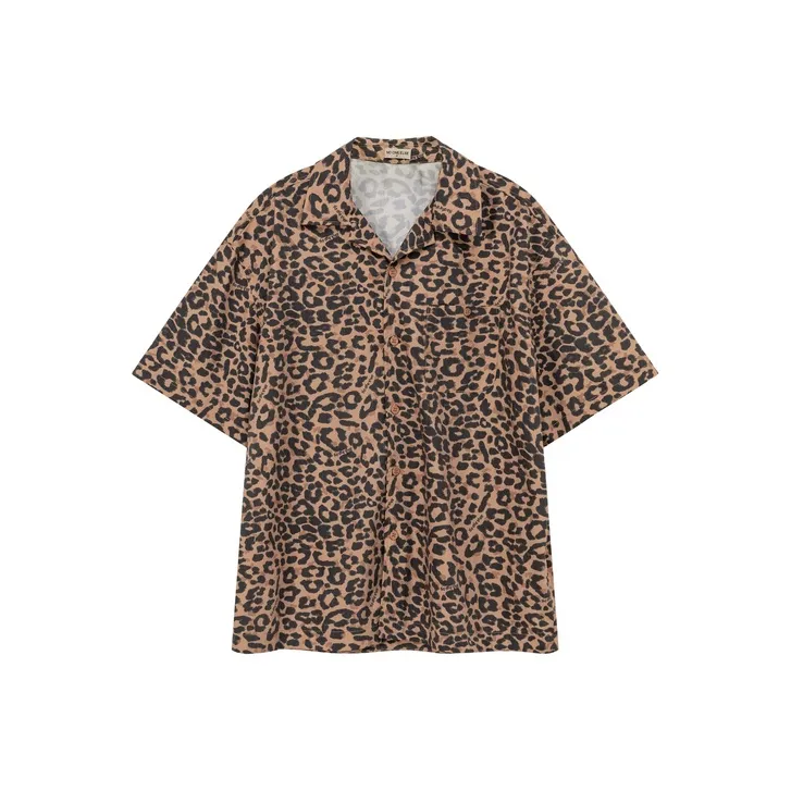 NO ONE ELSE Shirts Unisex Leopard Print-0