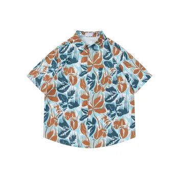 BEAR UNION Shirt Unisex Peacock Blue