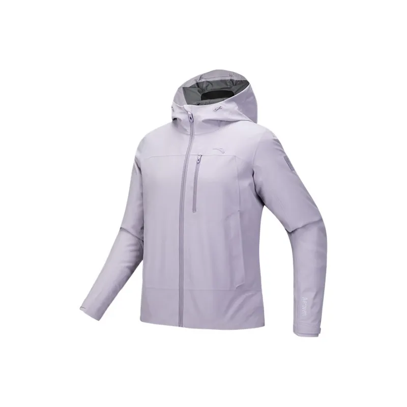 Anta Variety Training Collection Jackets Coats Women's Purple Smoke-0