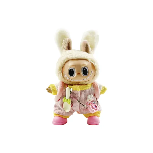 [Modified Doll] POP MART THE MONSTERS Heartbeat Macaron Proud Bunny Pig, Cute, Fashionable, Versatile Hang Tag Box 17cm