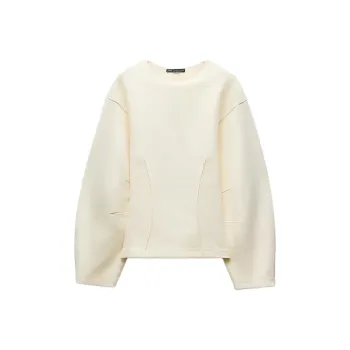 ZARA Sweatshirts Women's Beige