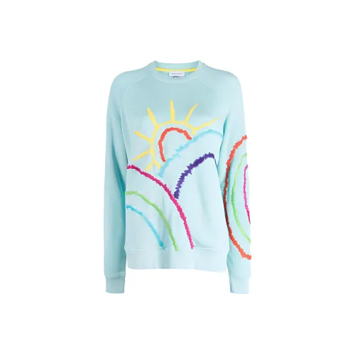 Mira Mikati 아쿠아 블루 여성 맨투맨