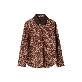 Other Stories Jackets Coats Women's Leopard Print