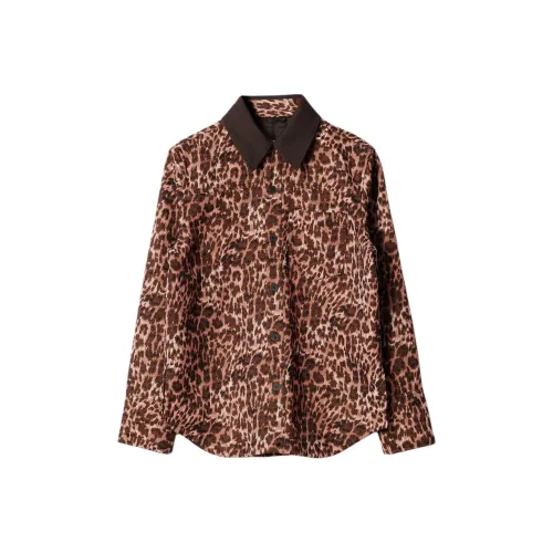 Other Stories Jackets Coats Women's Leopard Print