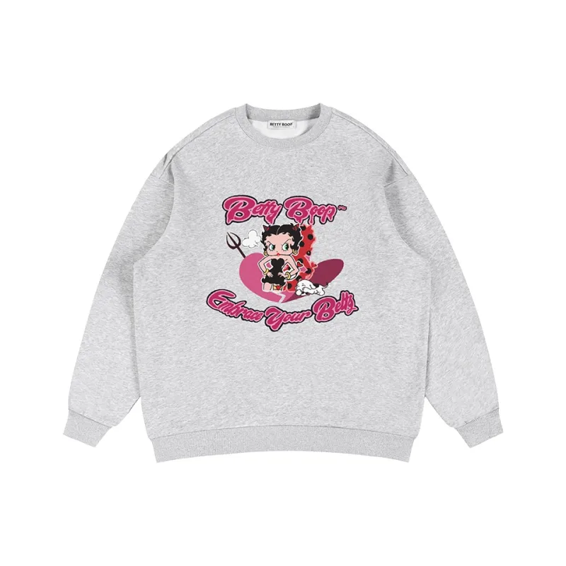 BETTY BOOP Sweatshirts Unisex-5