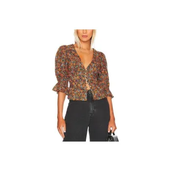 FREE PEOPLE Shirt Women's Yellow