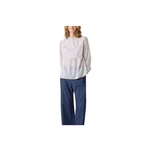 Ines De La Fressange X UNIQLO X Ines De La Fressange Shirts Women's Ivory