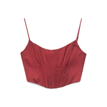 Zimmermann Silk Corset Top
