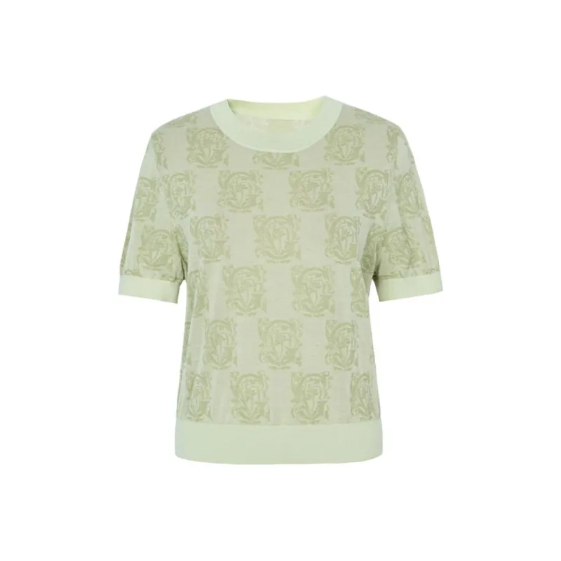 XG Crop Top Women's Light Green-0