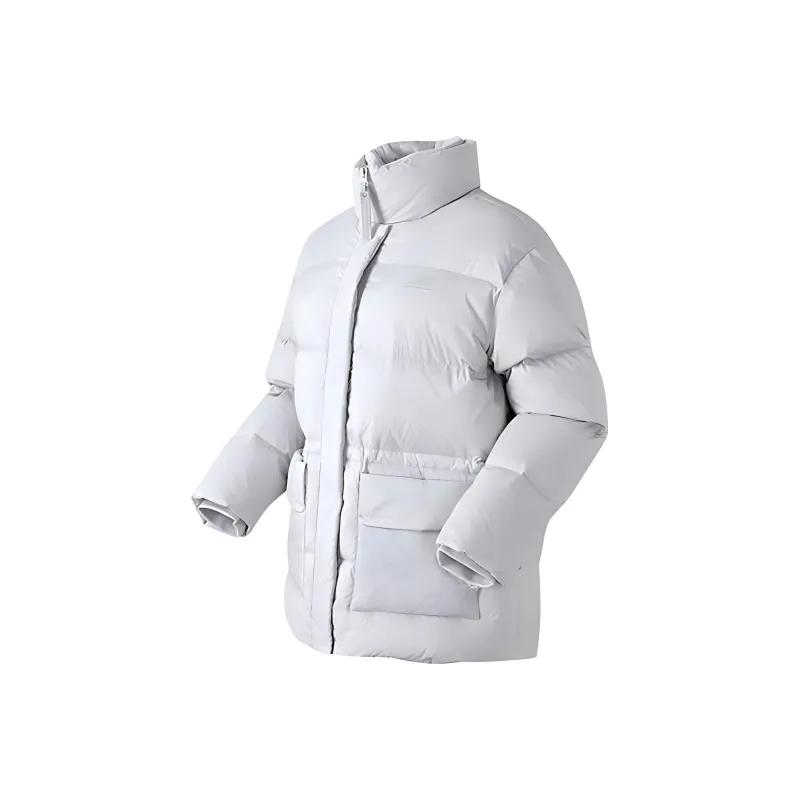 New Balance Pure Mid Down Jacket Women's Gray-0