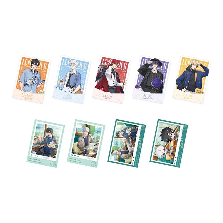 March·Monster Link Click, Animation, Yingdou Letters, Collection, Polaroid Photocard Photo Cards-0